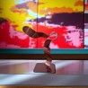 sculpture abstraite cuivre