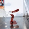sculpture abstraite cuivre