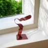 sculpture abstraite cuivre