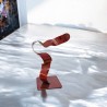 sculpture abstraite cuivre