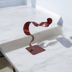 sculpture abstraite cuivre