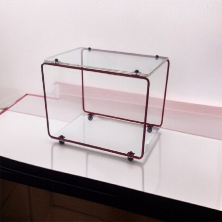 table d'appoint métal plexiglas table d'appoint métal plexiglas