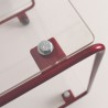 table d'appoint métal plexiglas