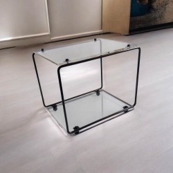 présentoir modulable métal et plexiglas