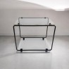 étagère modulable métal et plexiglas