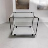 étagère modulable métal et plexiglas