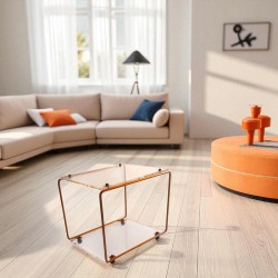 présentoir modulable métal et plexiglas