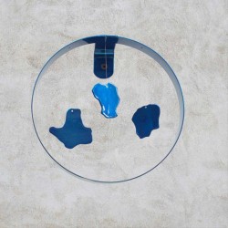 suspension murale en métal, sculpture à fixer, sculpture murale, mobile Minsk chrome.