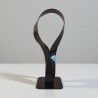 sculpture ruban de Mobius noire