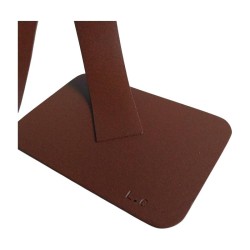 Création sculpture abstraite en métal NaguraDesign, lame de métal en acier couleur rouille, sculpture moderne design.