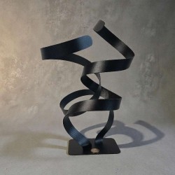 sculpture abstraite couleur