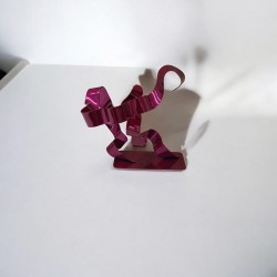 sculpture abstraite métal