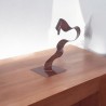 sculpture abstraite cuivre